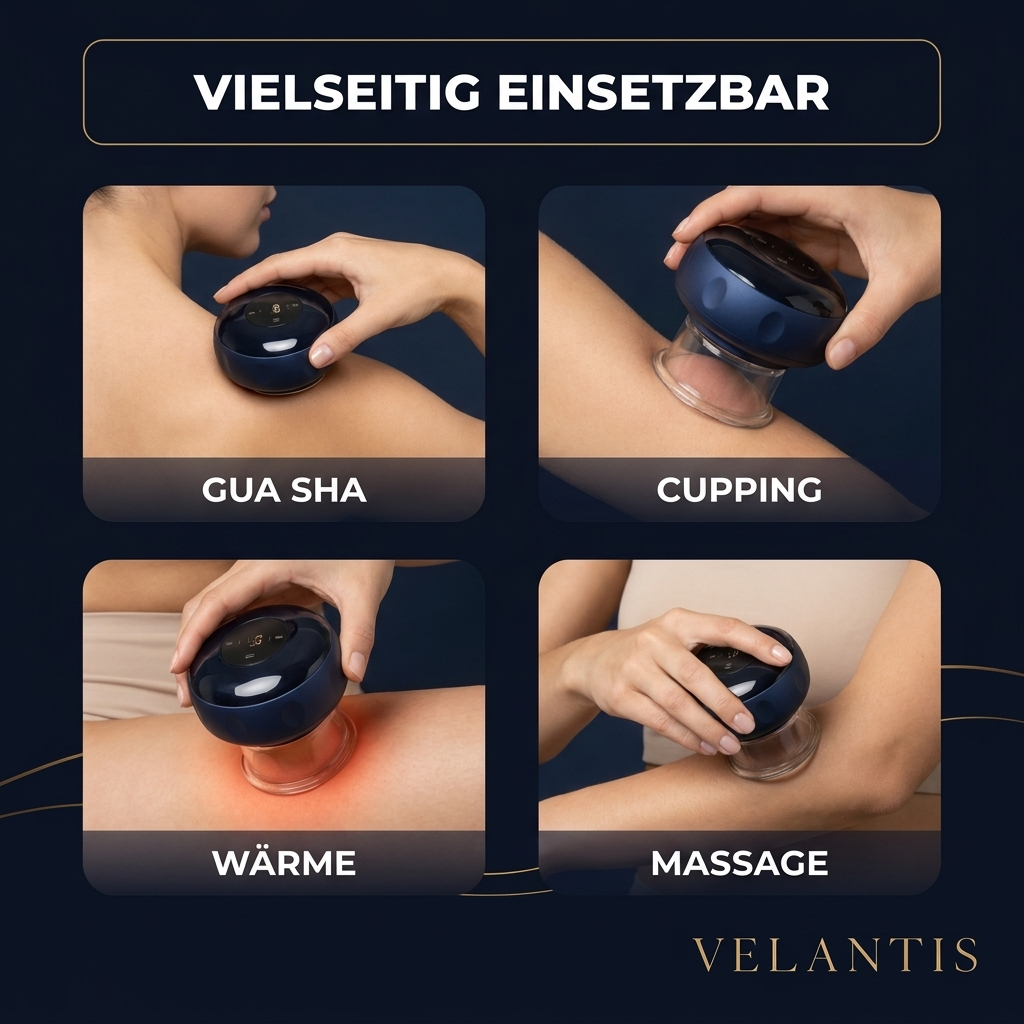 Velantis Cupping Pro Vielseitig Einsetzbar